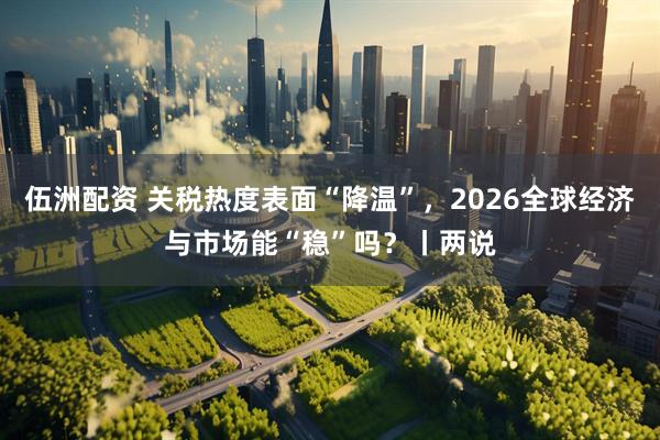 伍洲配资 关税热度表面“降温”，2026全球经济与市场能“稳”吗？丨两说