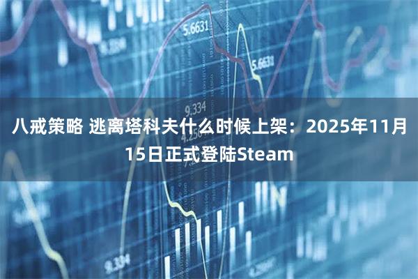 八戒策略 逃离塔科夫什么时候上架:2025年11月15日正式登陆Steam